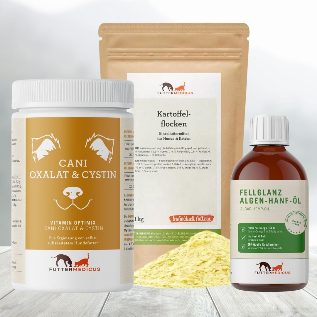 Produkte bei Calciumoxalaten Hunde| Vitamin Optimix Cani Oxalat Cystin