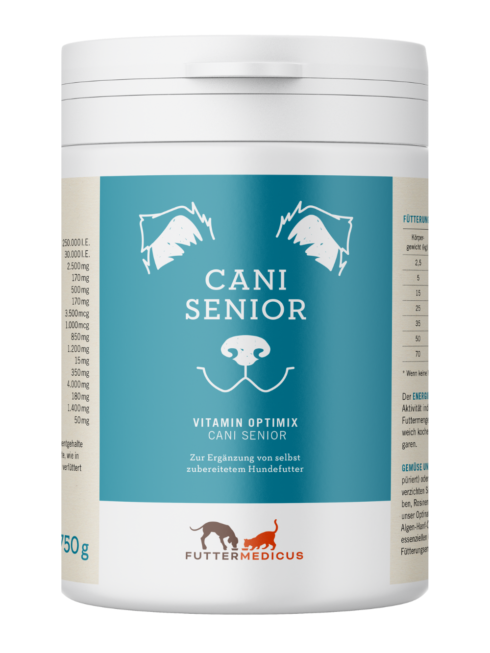 Vitamin Optimix Cani Senior 750g