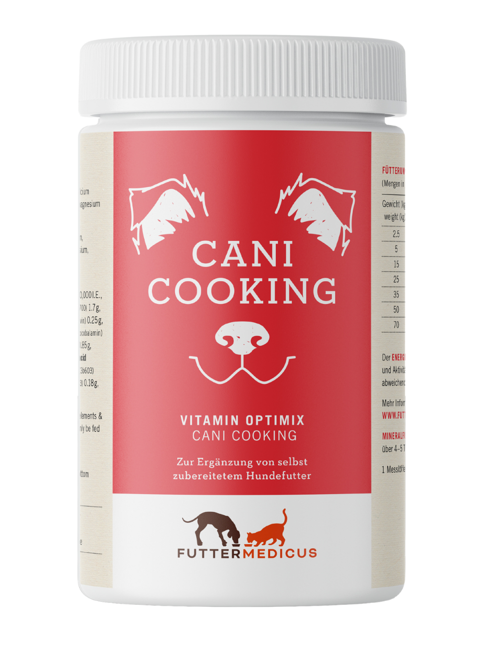 Vitamin Optimix Cani Cooking 1,5kg