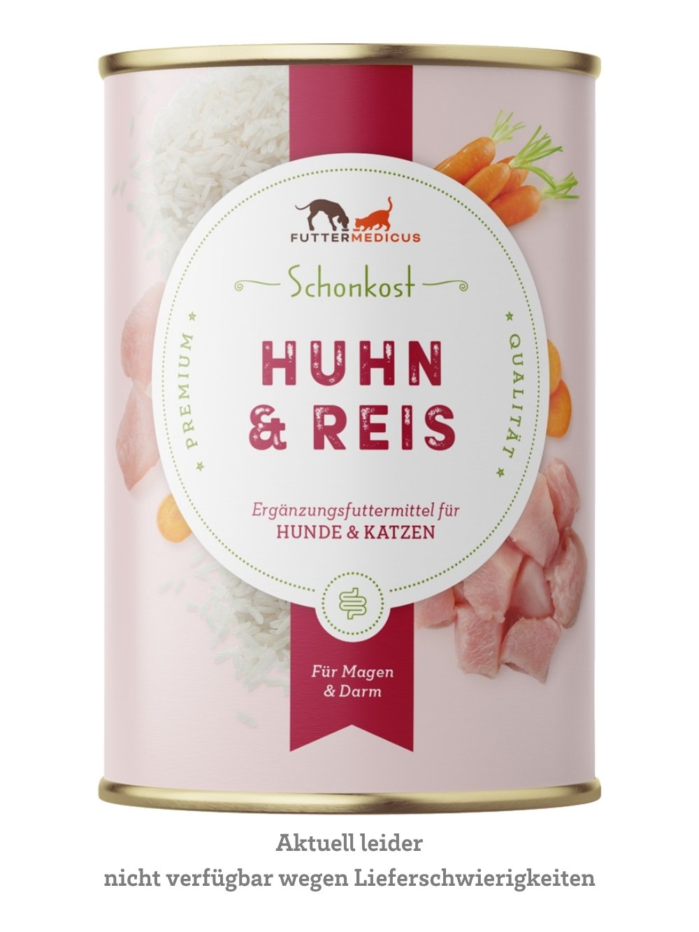 Schonkost Huhn & Reis 400g