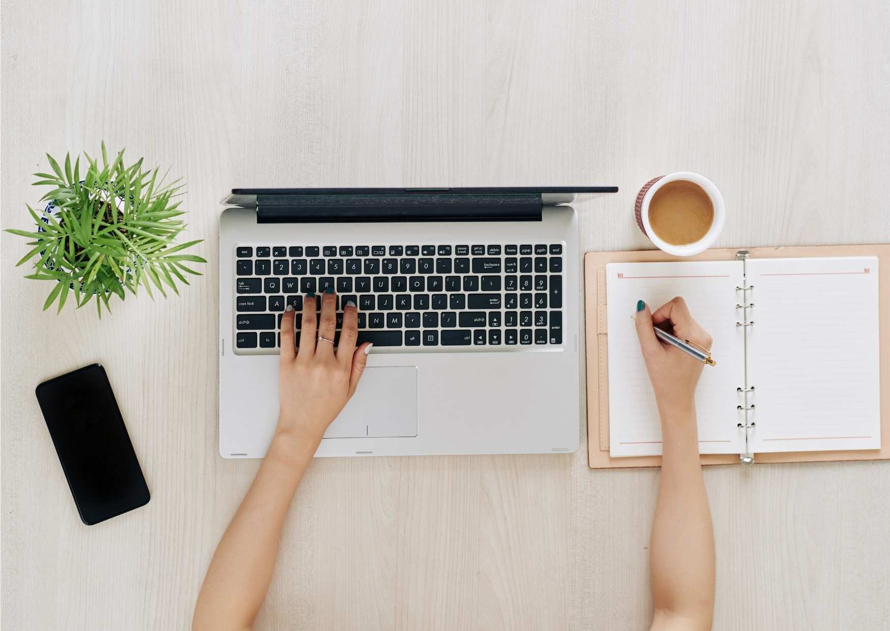 FAQ Beratung | Person am Laptop